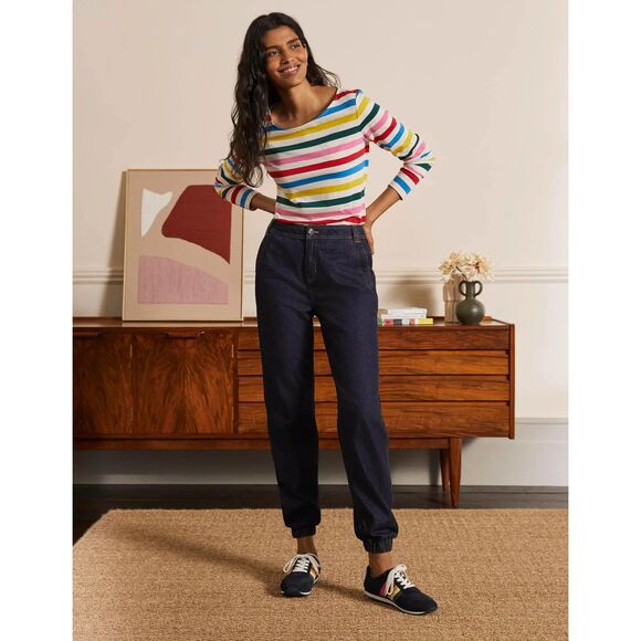 Boden Denim Gowrie Pant - Indigo 8R - Picture 2 of 12